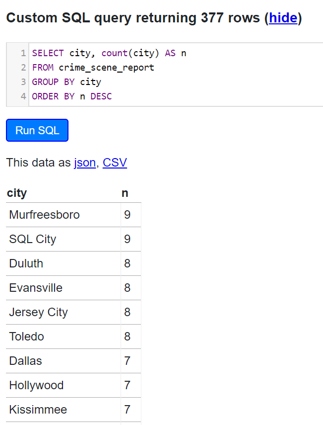 The SQL Murder Mystery: Detailed Walkthrough