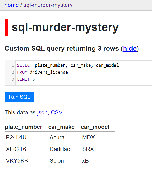 The SQL Murder Mystery: Detailed Walkthrough